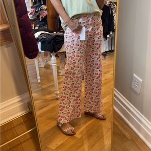 Floral Print Women's Pants